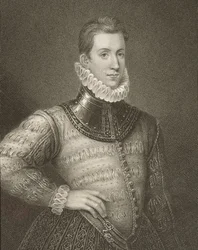 Portret van Sir Philip Sidney (1554-1586) uit 